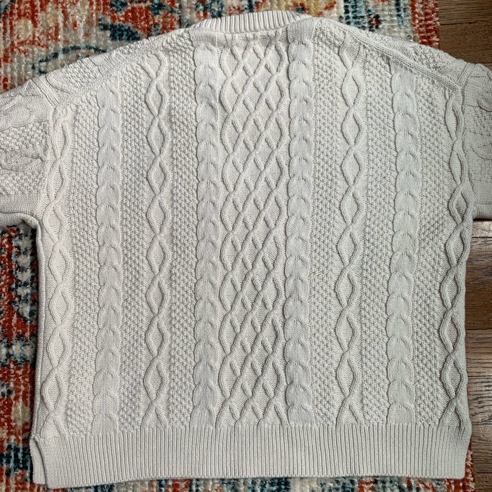 J. Crew Factory Cable Knit Sweater - Picture 11 of 13